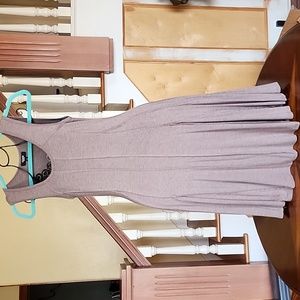 Premise A-line Dress tan color size XS